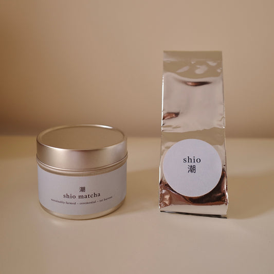 Shio Matcha + refill pouch